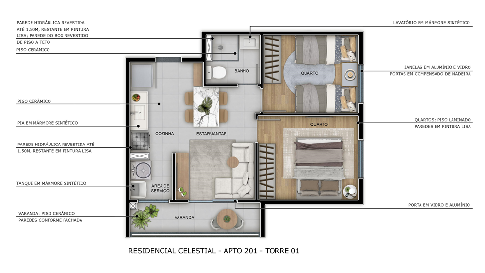 Planta Tipo 2 0